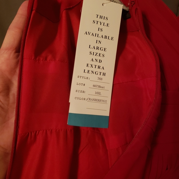 Red Bridesmaid Dress - Picture 8 of 16